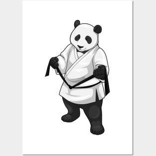 Panda Karate Martial arts Posters and Art